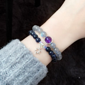 Natural Crystal Bracelet Korean Style