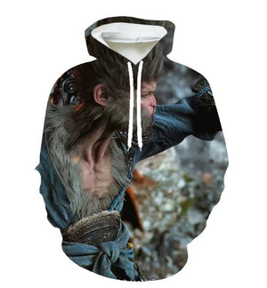 Black Myth Wukong 3D Hoodie Sweatshirt - Collection 1