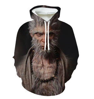 Black Myth Wukong 3D Hoodie Sweatshirt - Collection 1