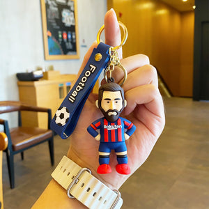 Messi Character Model Keychain