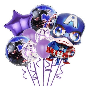 Cartoon Aluminum Balloon Marvel Series Party Decoration