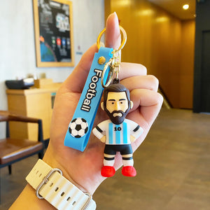 Messi Character Model Keychain