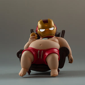 Avengers Fat Boy Iron Man Light-Emitting Eyes