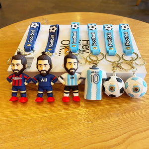 Messi Character Model Keychain