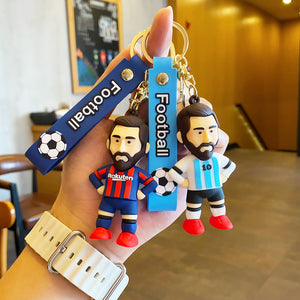 Messi Character Model Keychain