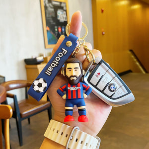 Messi Character Model Keychain