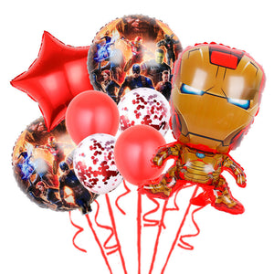 Cartoon Aluminum Balloon Marvel Series Party Decoration