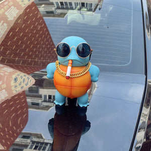 Smoke Squirtle Car Ornaments Decoration