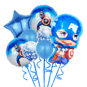 Cartoon Aluminum Balloon Marvel Series Party Decoration