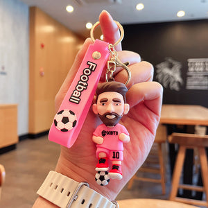 Messi Character Model Keychain