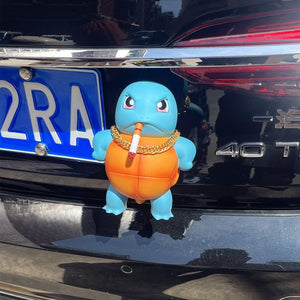 Smoke Squirtle Car Ornaments Decoration